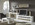 comedor lacado blanco brillo y taupe